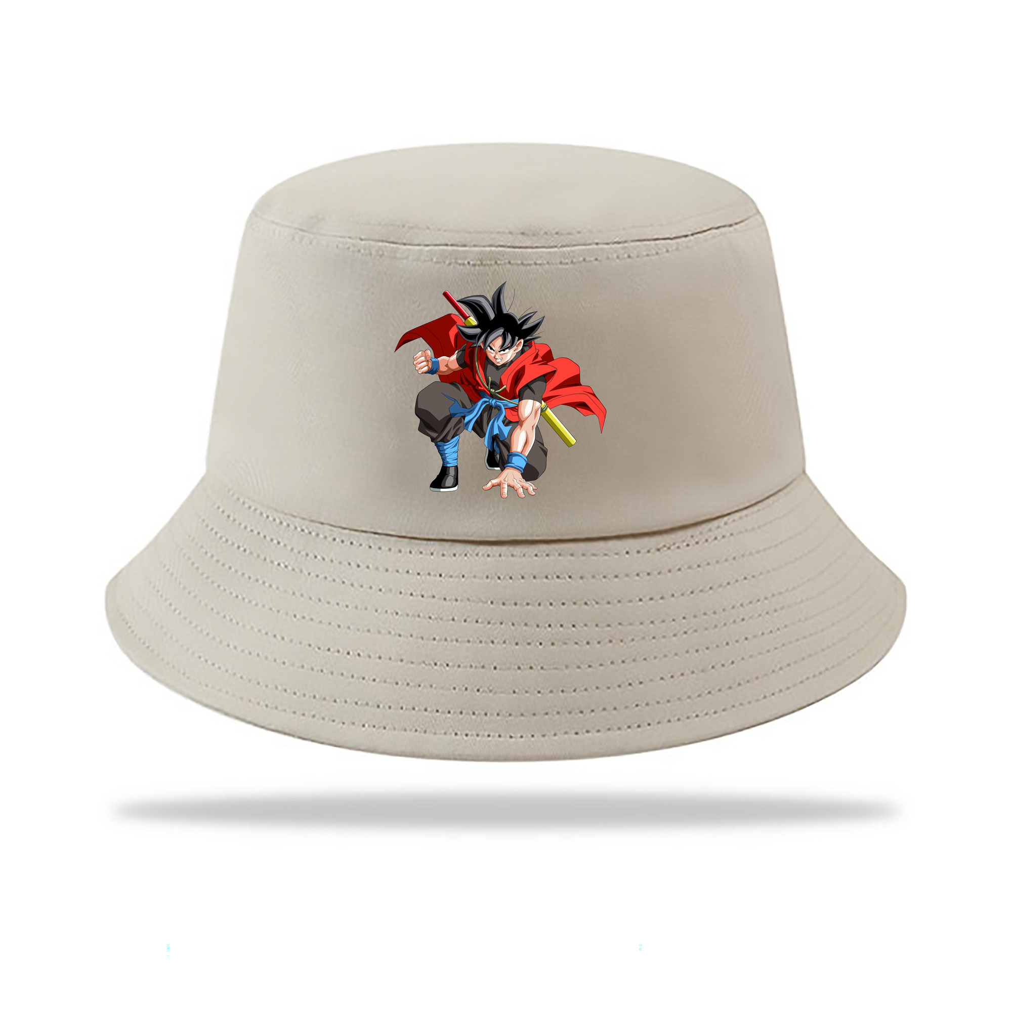 （画像用） ドラゴンボール 孫悟空（そん ごくう）Son Goku カカロット DRAGON BALL Kakarotto アウトドア日除けバケットハット
